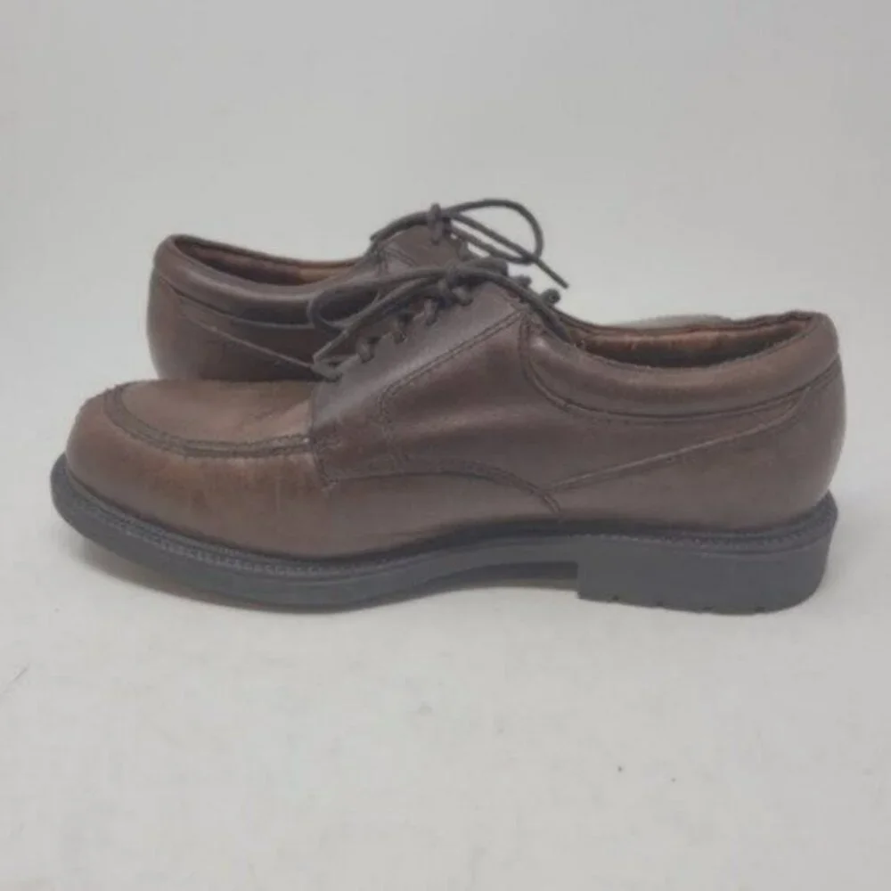 Frye | Mens Taylor Lace up Leather Oxford Shoes Brown